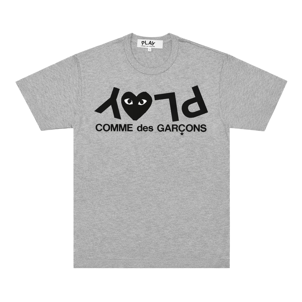 Comme des Garçons Play inverted text T-shirt