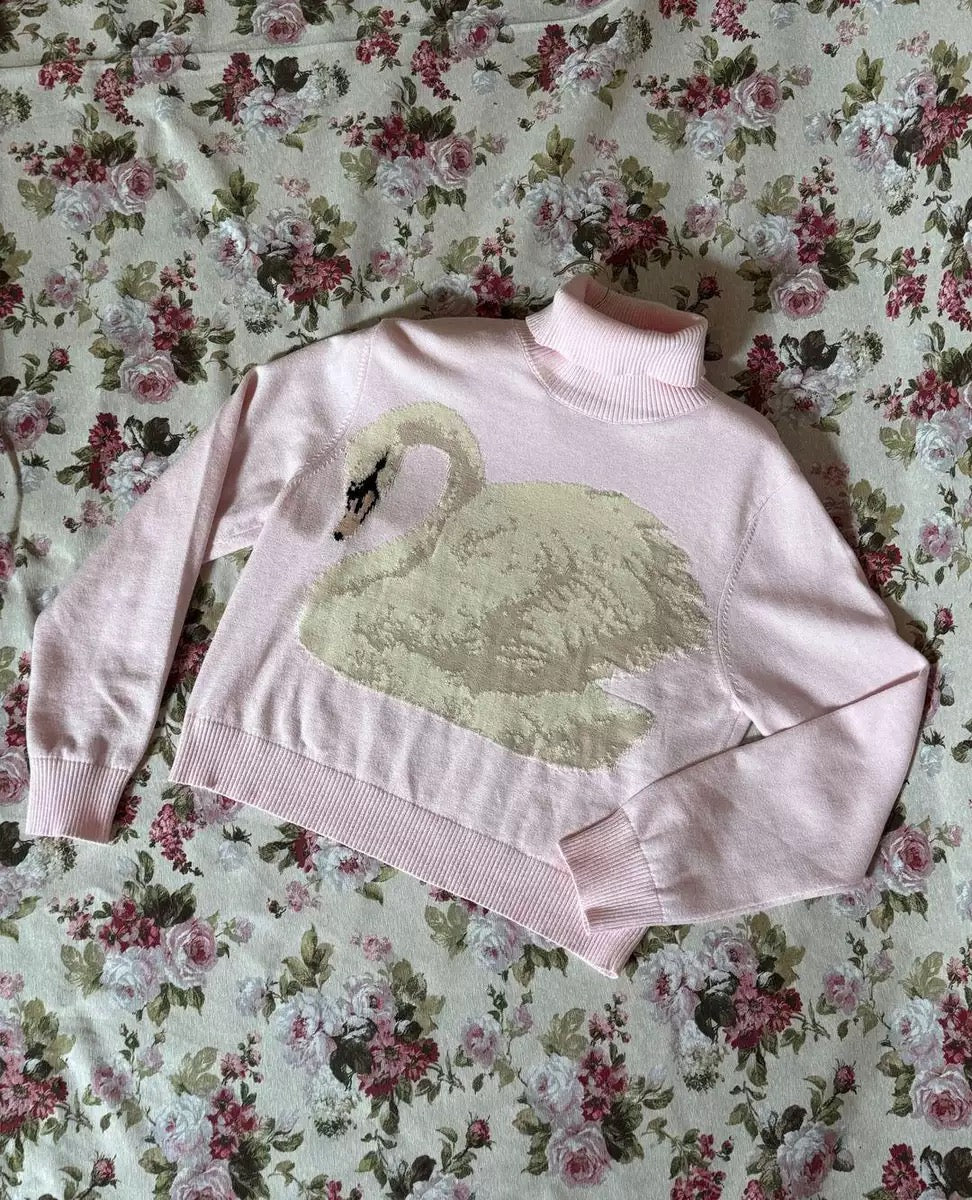Swan Romance Sweater