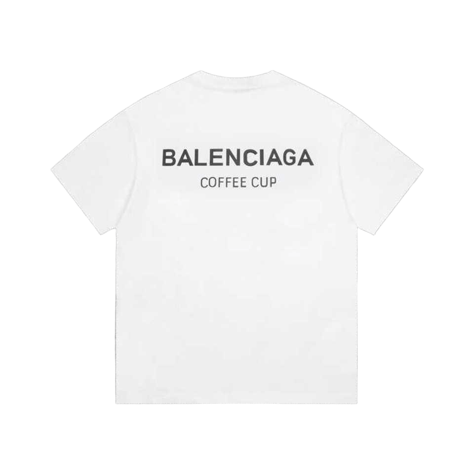 Balenciaga coffee cup jersey t-shirt
