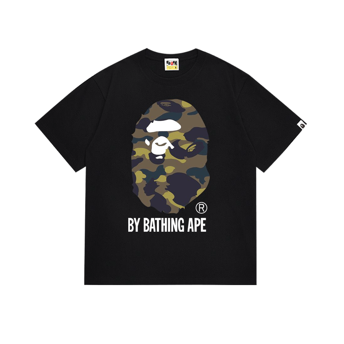 A Bathing Ape 1st Camo By Bathing Ape Tee"White/Green"