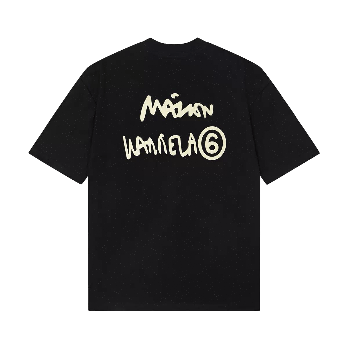 Black mm6 t-shirt
