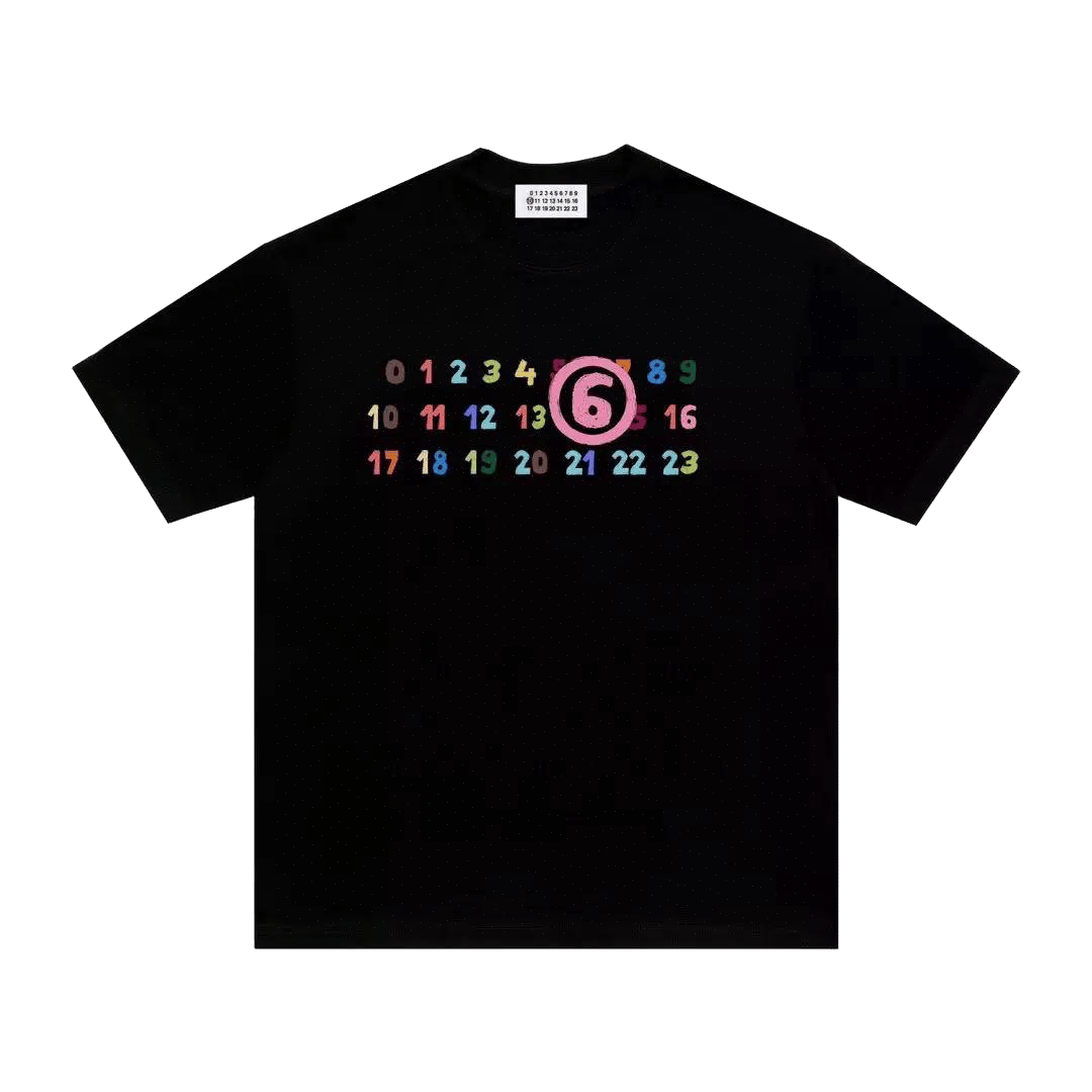Mm6 TshirtT featuring colorred numerical logo