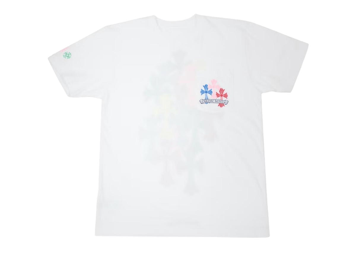 Chrome Hearts Multi Color Cross T-shirt