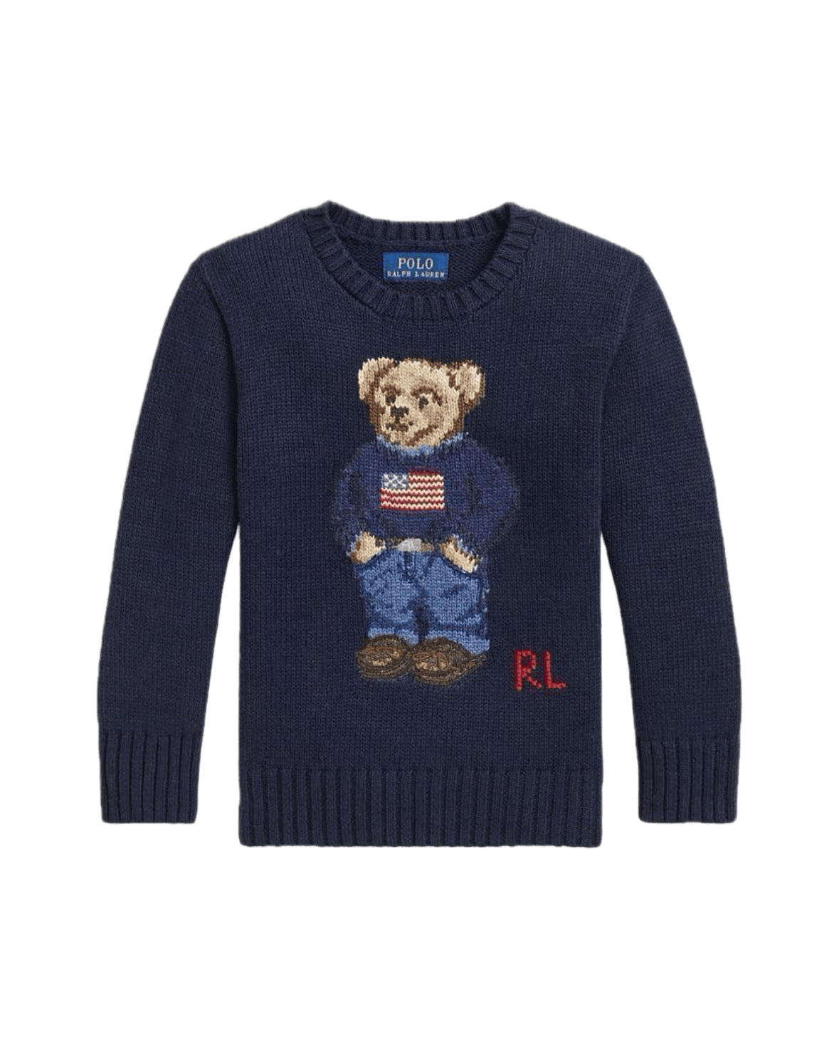 Navy Bear Cotton Ralph lauren