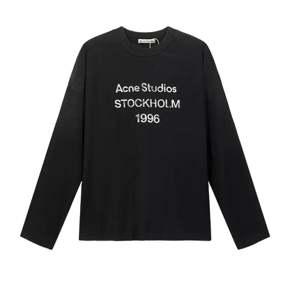 Acne Studios Edden 1996 Logo Long Sleeve T-shirt