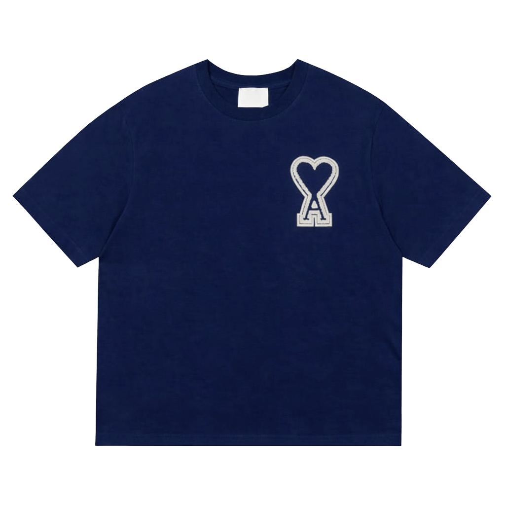 AMI Paris Puff heart logo T-shirt