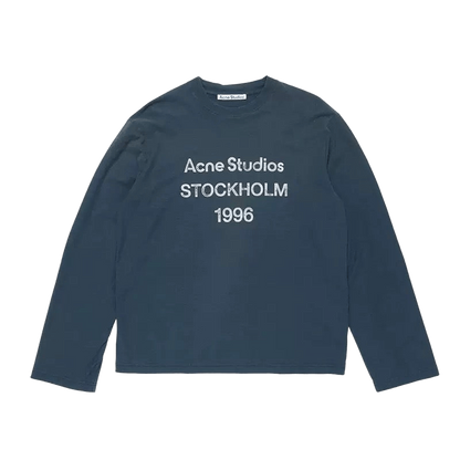 Acne Studios Edden 1996 Logo Long Sleeve T-shirt