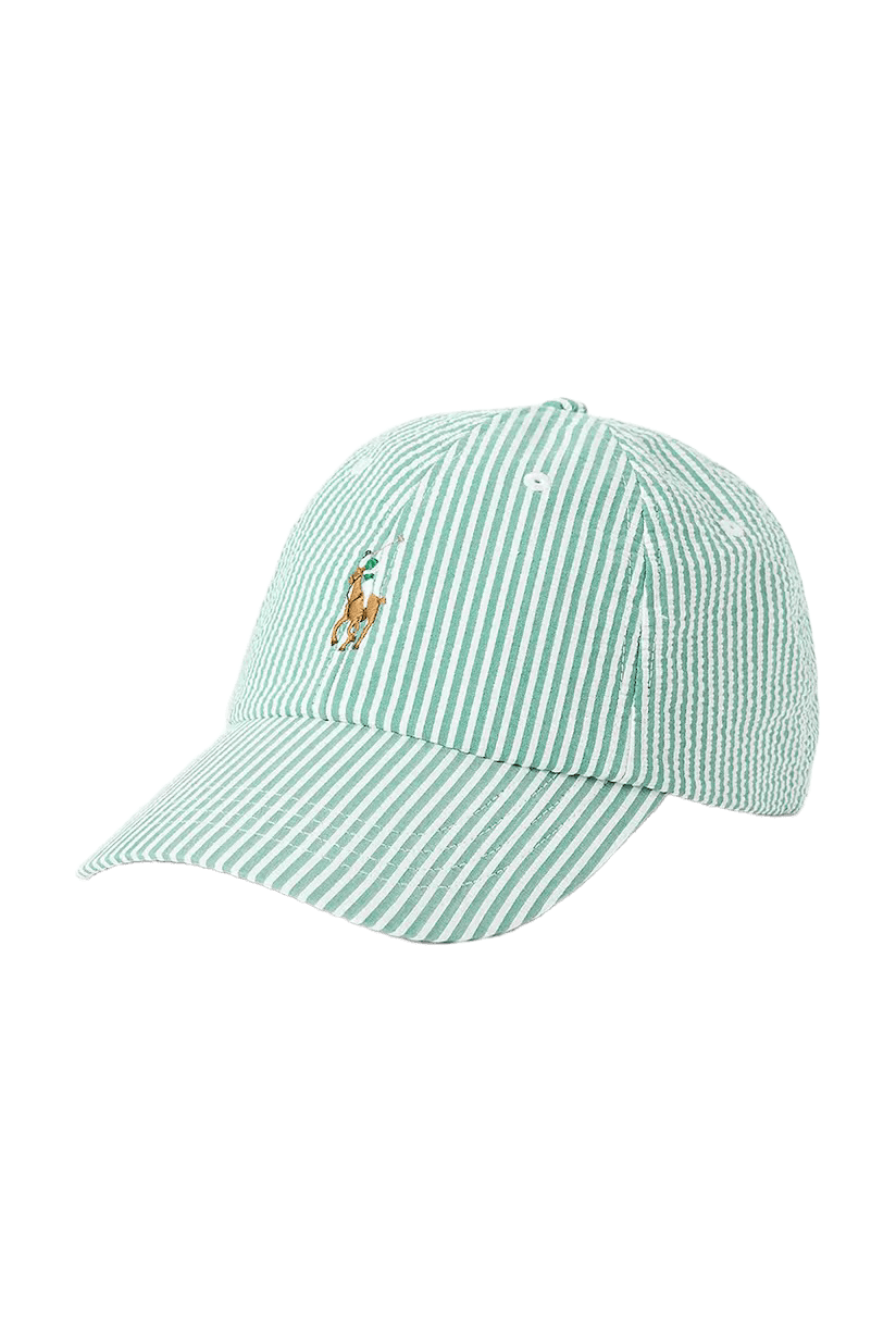 Polo Ralph Lauren striped seersucker ball cap