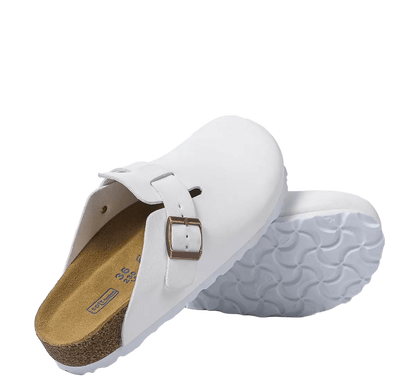 Birkenstock Boston leather clogs