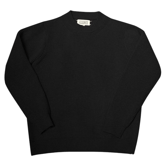 Maison Margiela ribbed-knit crewneck sweater