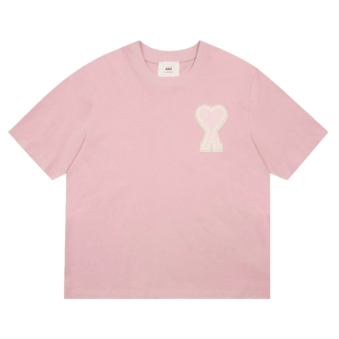 AMI Paris Puff heart logo T-shirt