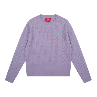 Vivienne Westwood Wool Cable-Knit Sweater