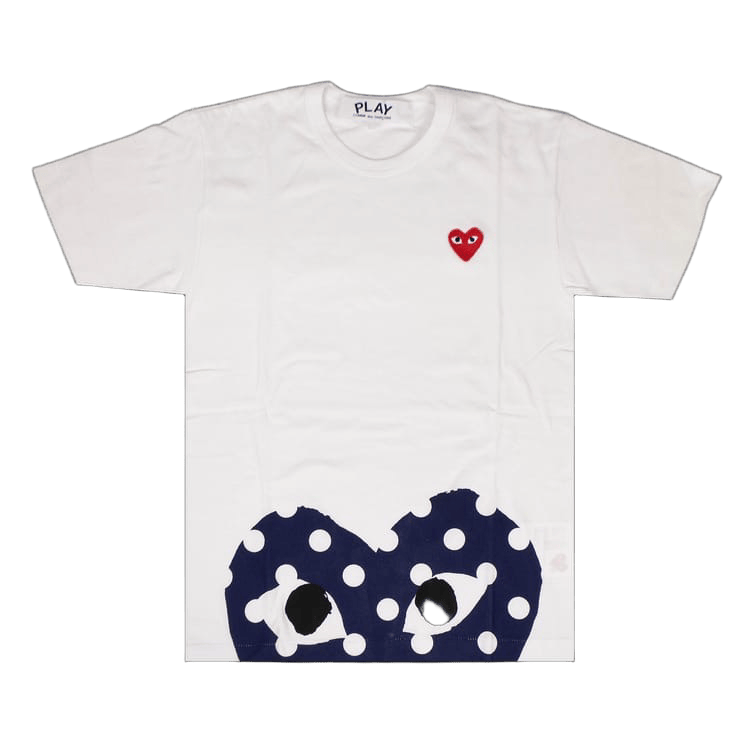 Comme des Garçons Play Polka Dot Heart T-Shirt