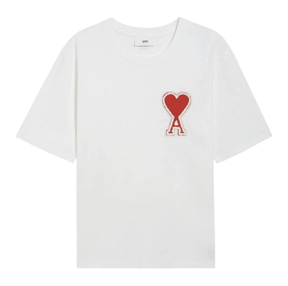 AMI Paris Puff heart logo T-shirt