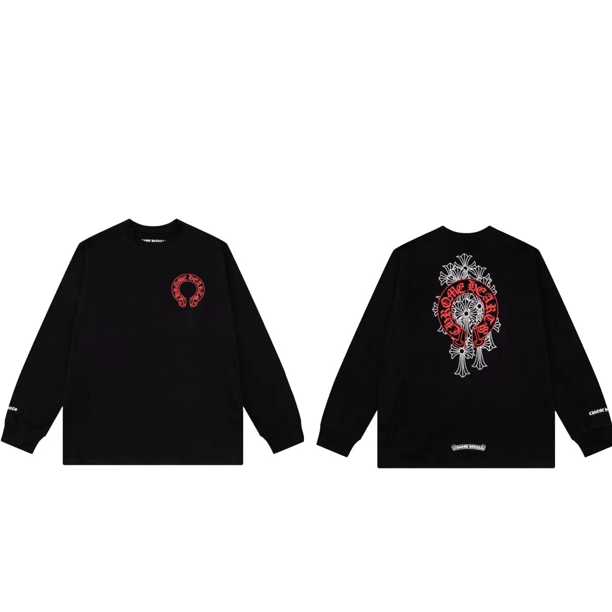 Chrome Hearts long-sleeve t-shirt Horsehsoe