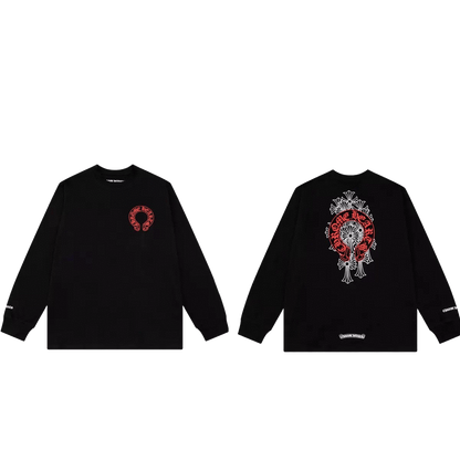 Chrome Hearts long-sleeve t-shirt Horsehsoe