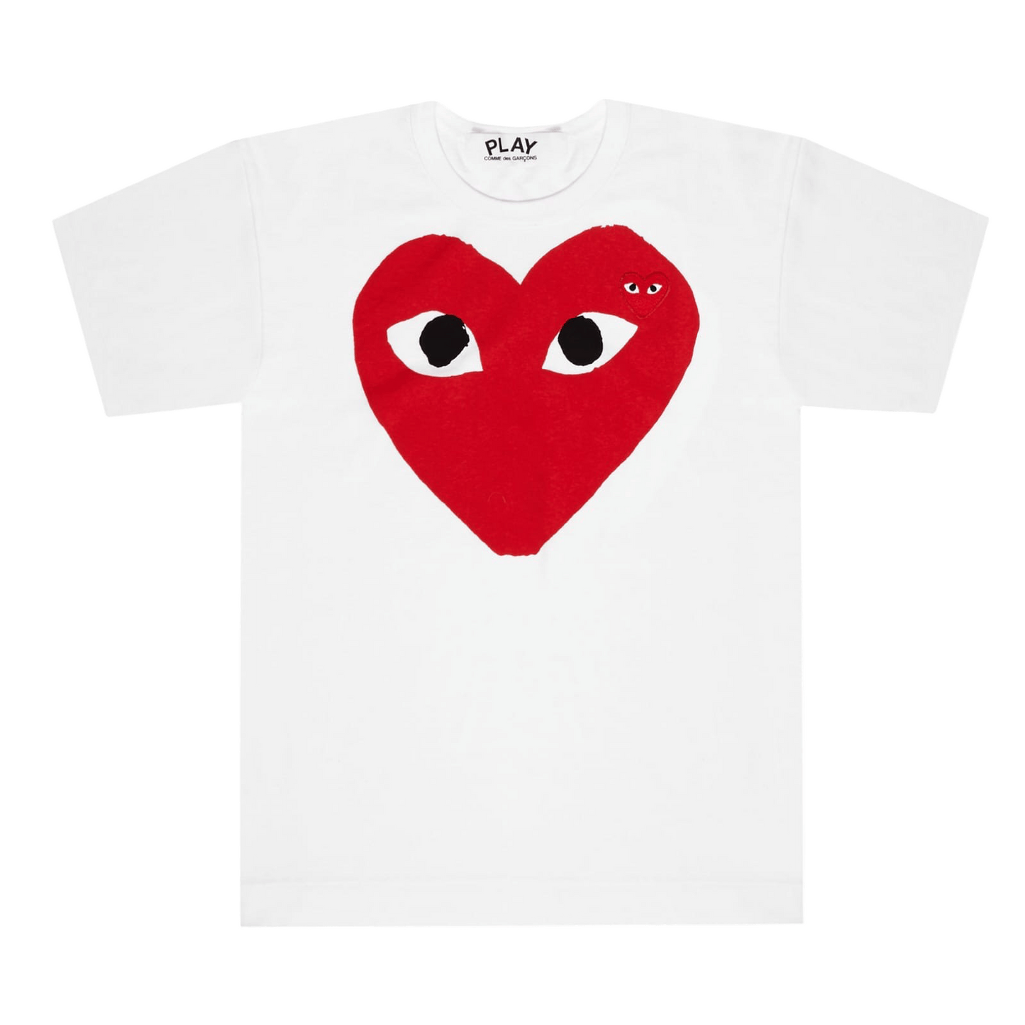 Comme des Garçons Play Red Emblem Small Eyes T-shirt