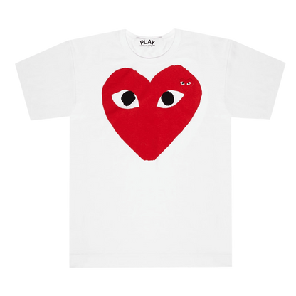 Comme des Garçons Play Red Emblem Small Eyes T-shirt