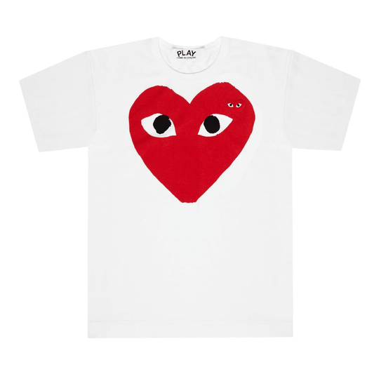 Comme des Garçons Play Red Emblem Small Eyes T-shirt