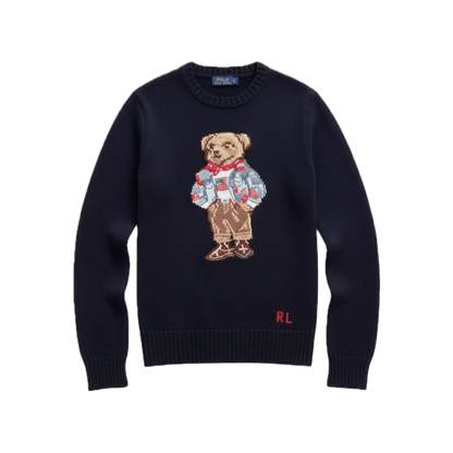 Ralph Lauren Sweater Bear Intarsia