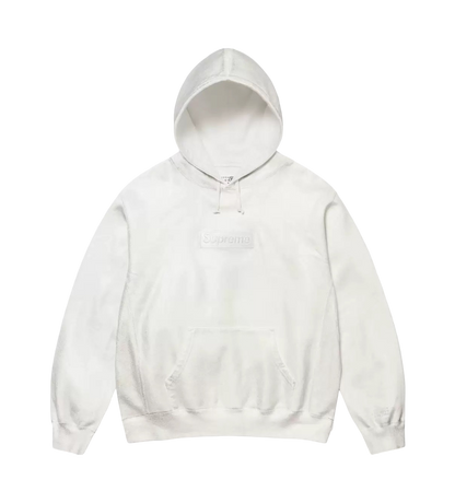 Supreme x MM6 Maison Margiela Foil Box Logo Hooded Sweatshirt