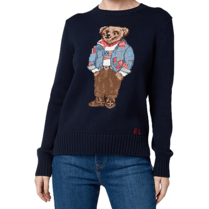 Ralph Lauren Sweater Bear Intarsia