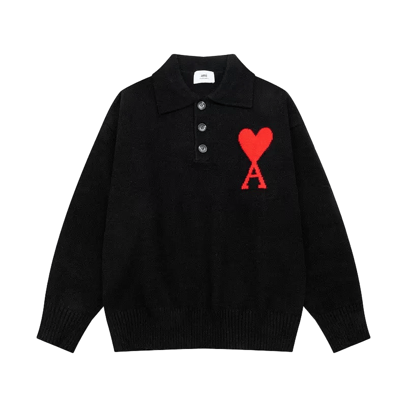 Ami de Cœur Polo Sweater
