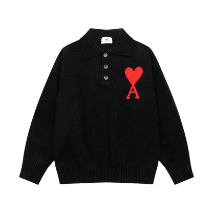 Ami de Cœur Polo Sweater