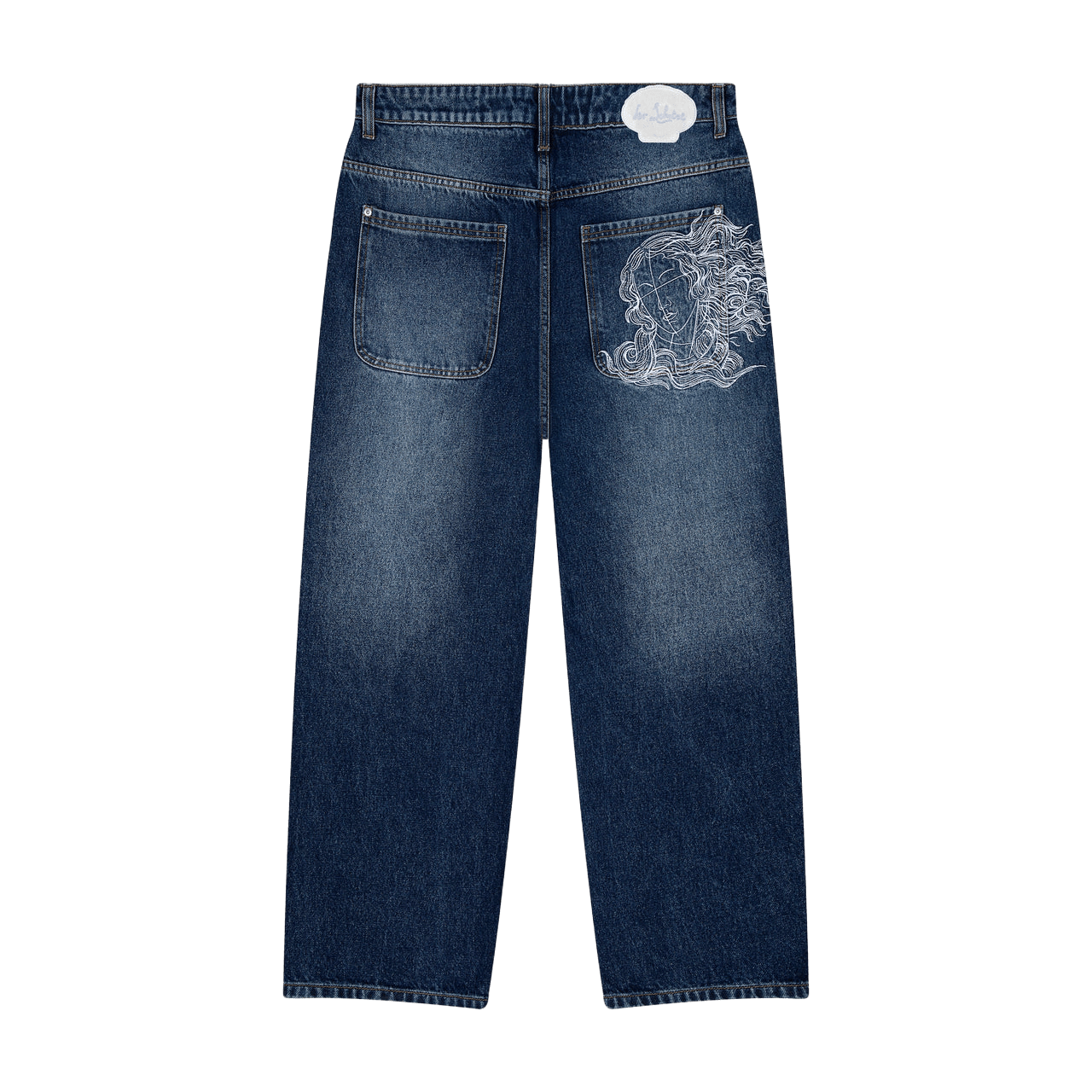 Venus Denim blue jeans.