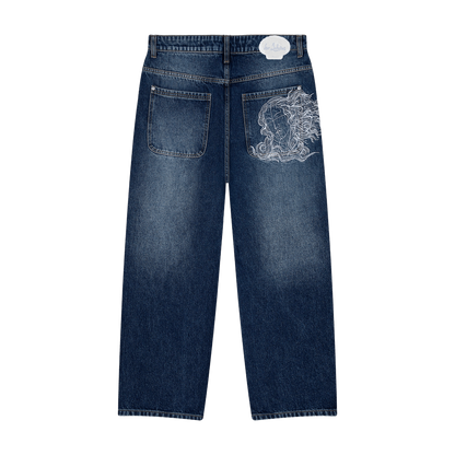Venus Denim blue jeans.