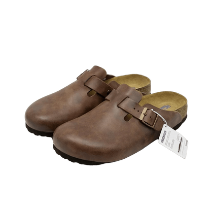 Birkenstock Boston leather clogs
