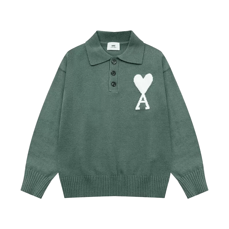 Ami de Cœur Polo Sweater