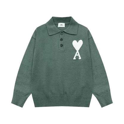Ami de Cœur Polo Sweater