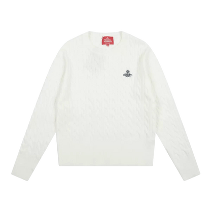 Vivienne Westwood Wool Cable-Knit Sweater