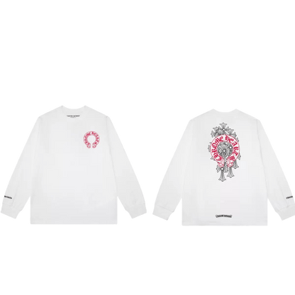 Chrome Hearts long-sleeve t-shirt Horsehsoe