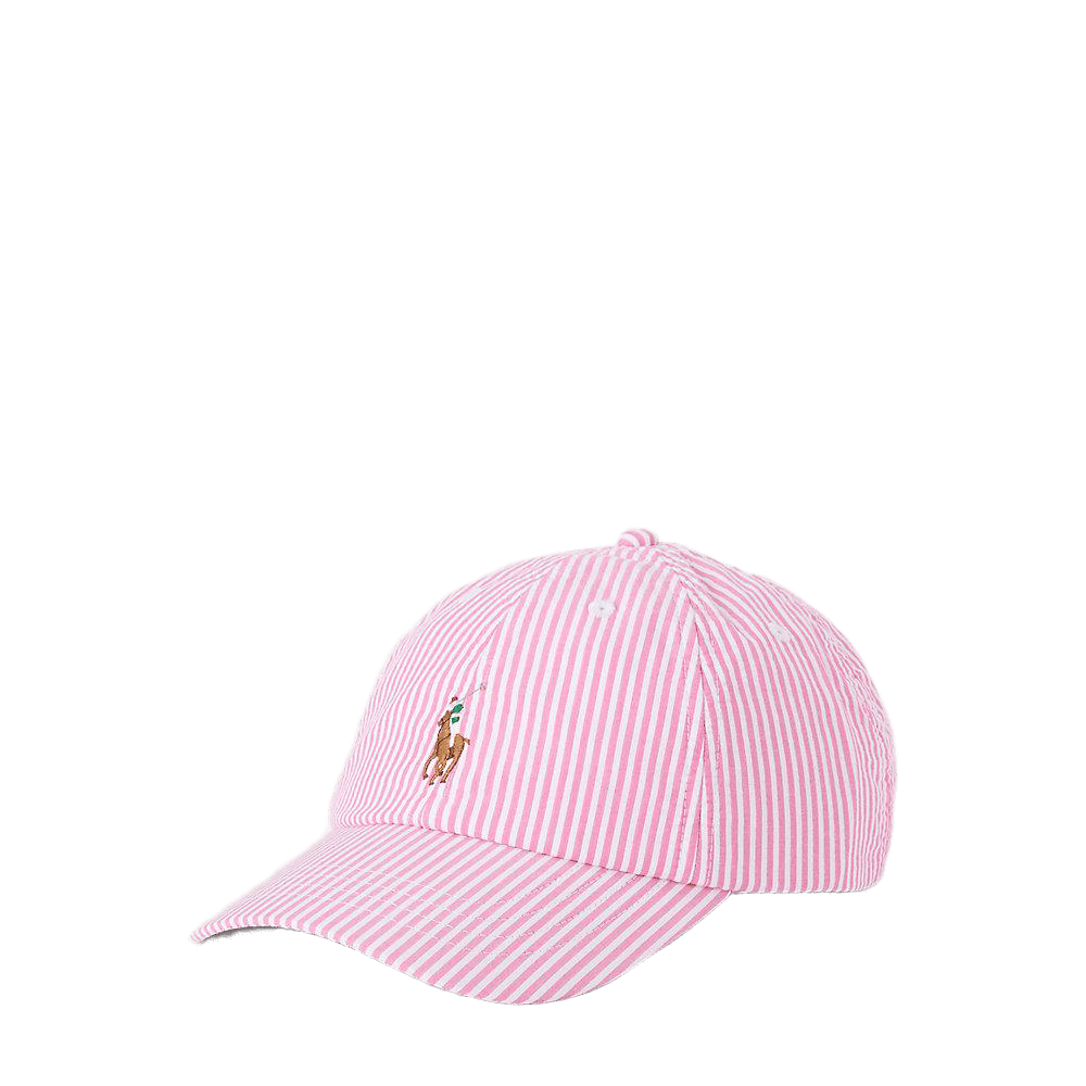 Polo Ralph Lauren striped seersucker ball cap