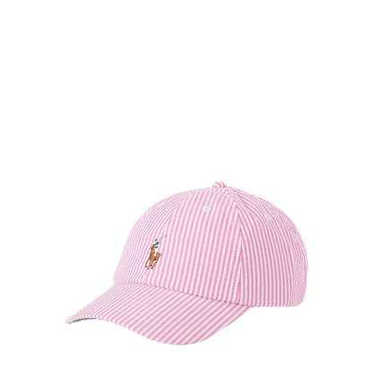 Polo Ralph Lauren striped seersucker ball cap