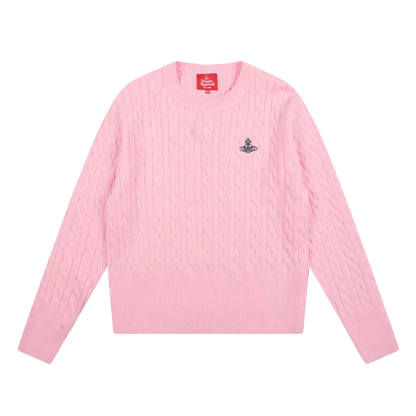 Vivienne Westwood Wool Cable-Knit Sweater