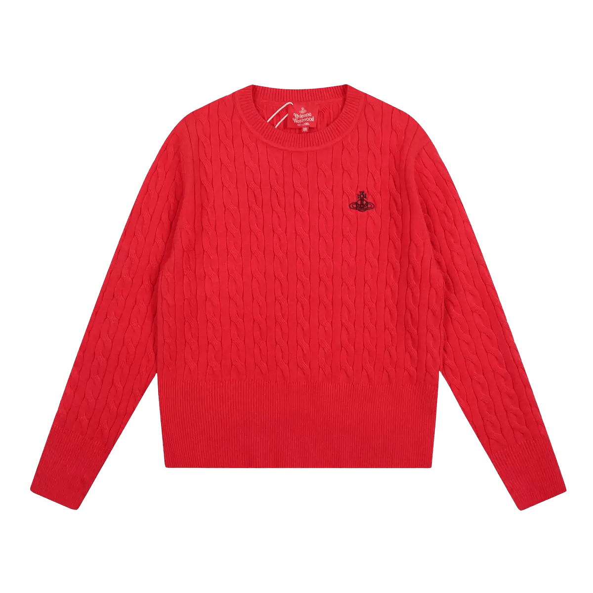 Vivienne Westwood Wool Cable-Knit Sweater