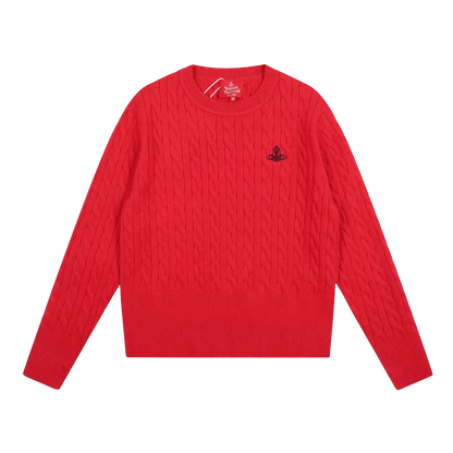 Vivienne Westwood Wool Cable-Knit Sweater