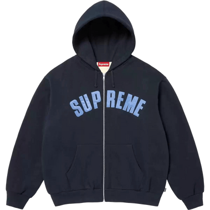 Supreme Arc Thermal Lined Zip Up Hooded Sweatshirt