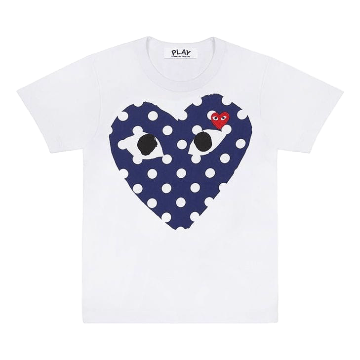 Comme des Garçons Play Polka Dot Heart T-Shirt