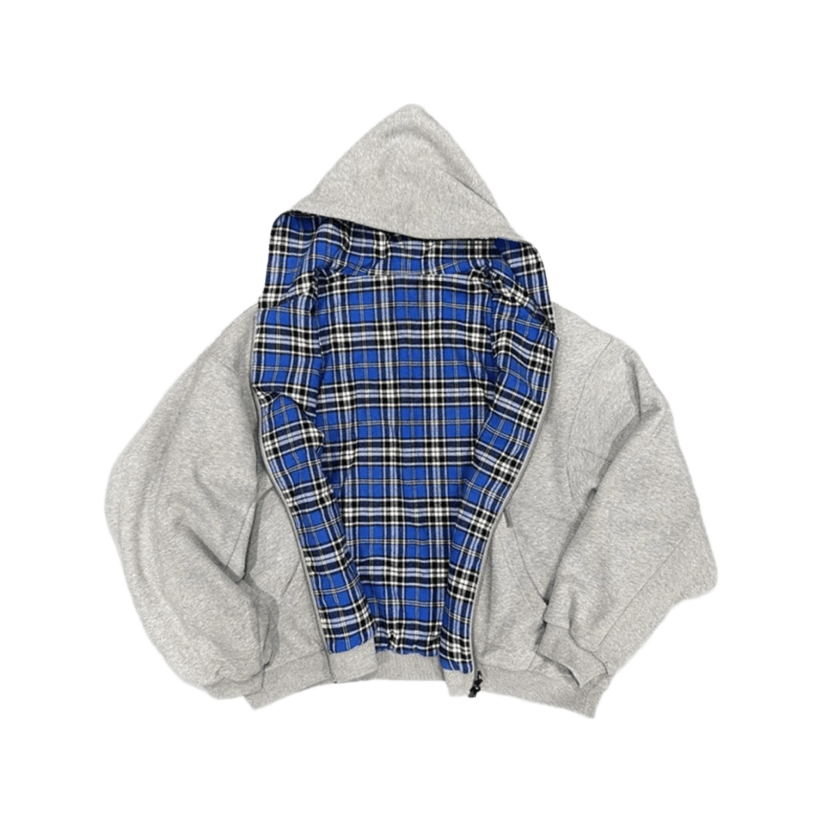 Monogram zipup hoodie