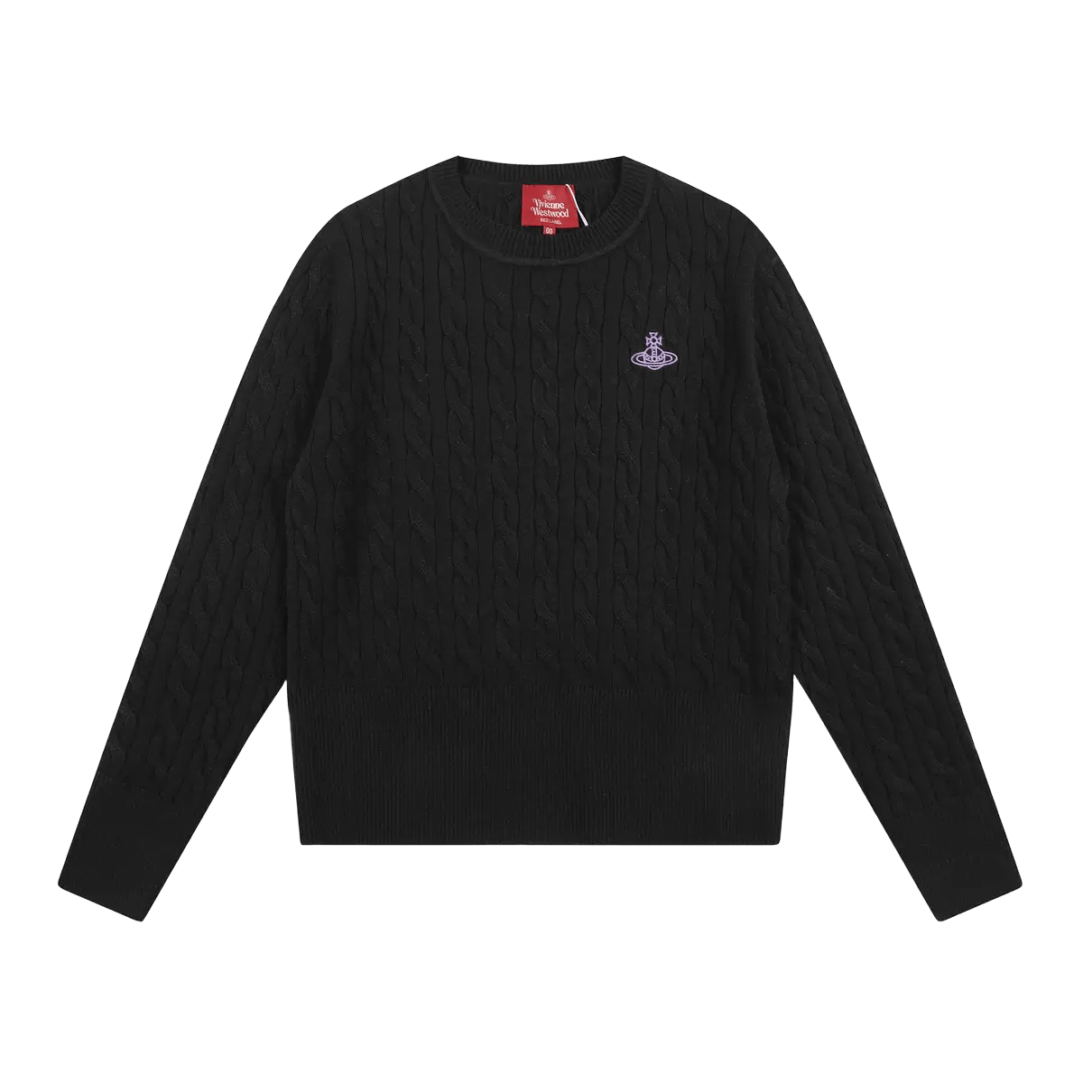 Vivienne Westwood Wool Cable-Knit Sweater