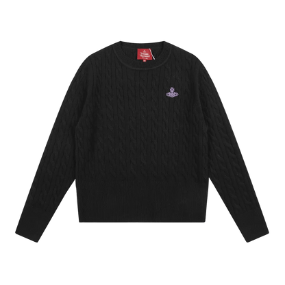 Vivienne Westwood Wool Cable-Knit Sweater