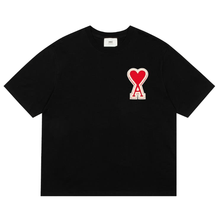 AMI Paris Puff heart logo T-shirt