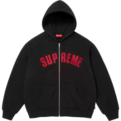 Supreme Arc Thermal Lined Zip Up Hooded Sweatshirt