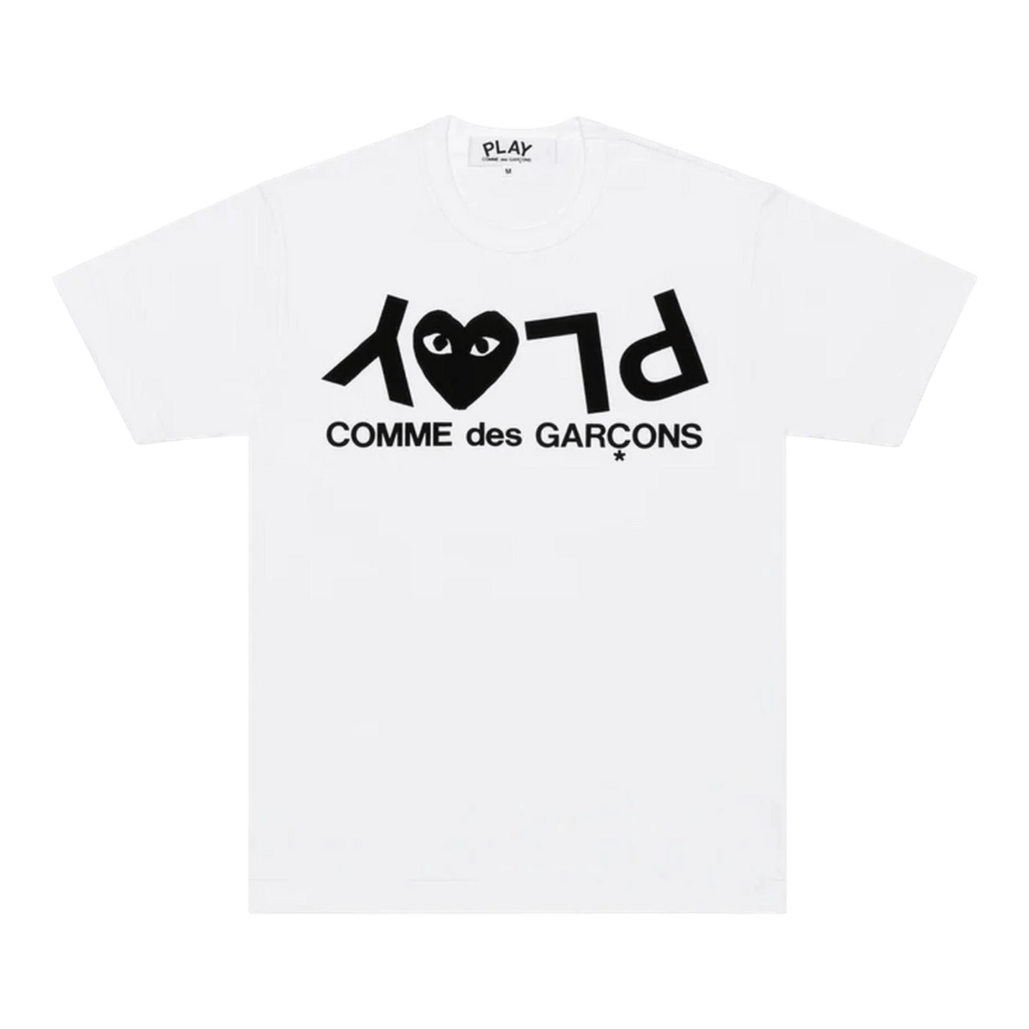 Comme des Garçons Play inverted text T-shirt