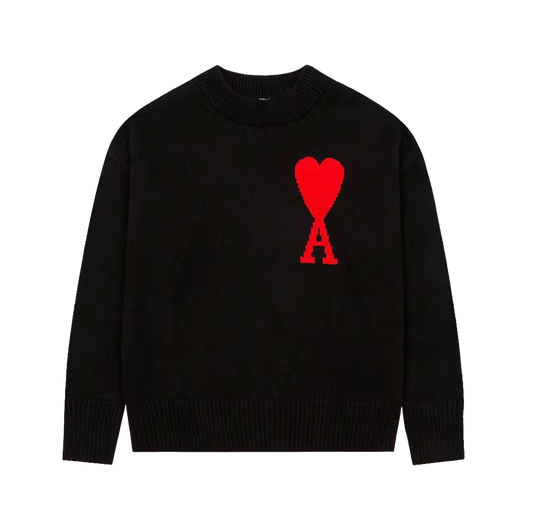 Black Ami Paris Knitted Sweater