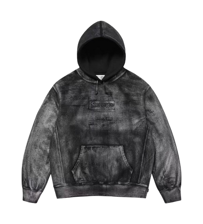 Supreme x MM6 Maison Margiela Foil Box Logo Hooded Sweatshirt
